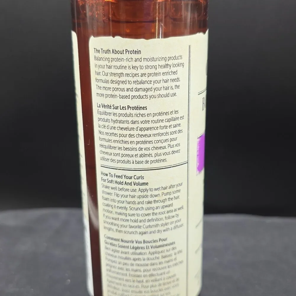 CURLSMITH Bouncy Strength Volume Foam Styling Foam 7.5 Oz NEW Vegan Cruelty Free
